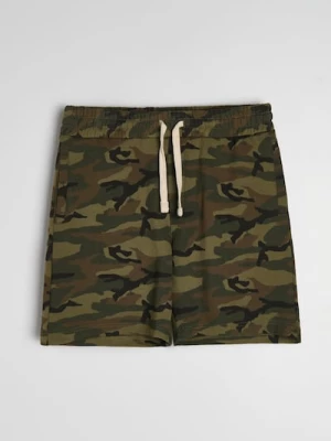 Obrázek produktu Sinsay - Šortky s maskáčovým vzorem - khaki