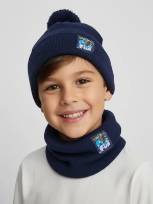 Obrázek produktu Sinsay - Souprava: čepice s potiskem a nákrčník PAW Patrol - námořnická modrá