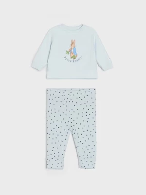 Obrázek produktu Sinsay - Souprava mikiny a legín Peter Rabbit - modrá