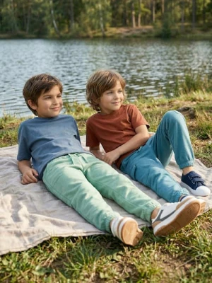 Obrázek produktu Sinsay - Spodnie dresowe cargo jogger 2 pack - mid blue