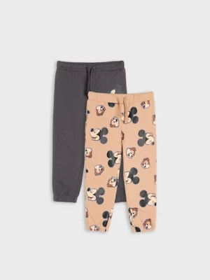 Obrázek produktu Sinsay - Spodnie dresowe jogger 2 pack Mickey Mouse - szary