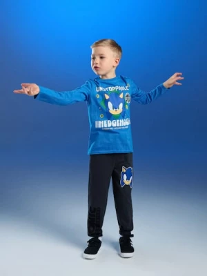 Obrázek produktu Sinsay - Spodnie dresowe jogger Sonic the Hedgehog - brązowy