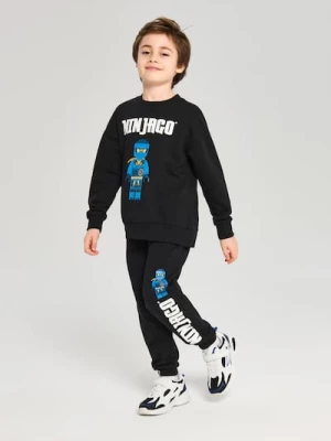 Obrázek produktu Sinsay - Spodnie dresowe jogger z nadrukiem Lego Ninjago - czarny