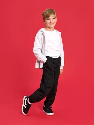 Obrázek produktu Sinsay - Spodnie jogger loose z regulowanym pasem Active - czarny