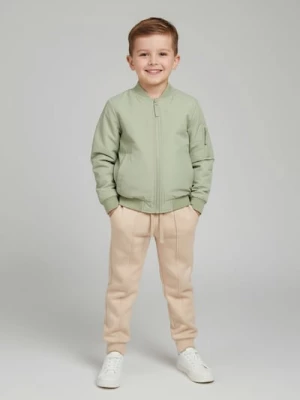 Obrázek produktu Sinsay - Spodnie jogger z przeszyciami - beżowy