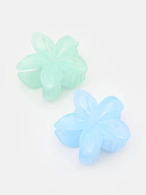 Obrázek produktu Sinsay - Sponky do vlasů ve tvaru květin 2 pack - vícebarevná