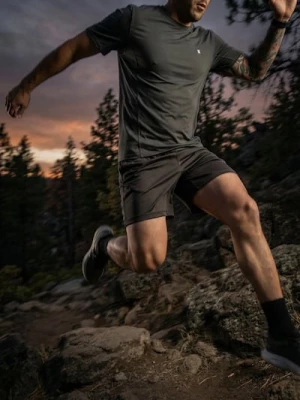 Obrázek produktu Sinsay - Sportovní kraťasy SNSY PERFORMANCE - tmavě zelená
