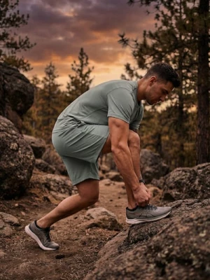 Obrázek produktu Sinsay - Sportovní kraťasy SNSY PERFORMANCE - zelená