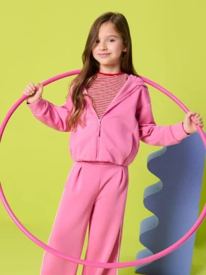 Obrázek produktu Sinsay - Sportovní mikina s kapucí Active - fuchsiová
