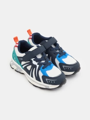 Obrázek produktu Sinsay - Sportowe sneakersy z siateczką zapinane na rzep - wielobarwny