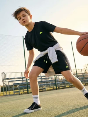 Obrázek produktu Sinsay - Koszulka sportowa z odblaskowym nadrukiem Active - czarny