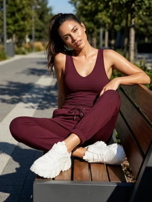 Obrázek produktu Sinsay - Teplákové joggery - burgundy