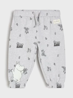 Obrázek produktu Sinsay - Teplákové joggery Moomin - šedá