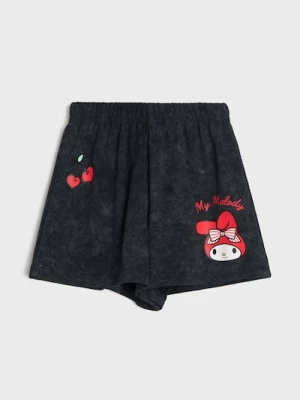 Obrázek produktu Sinsay - Teplákové kraťasy s opraným efektem My Melody - černá