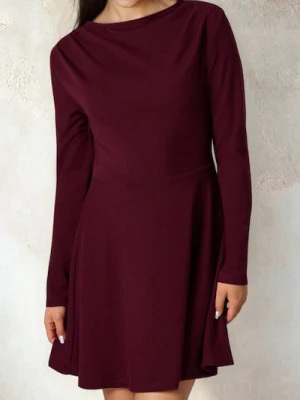 Obrázek produktu Sinsay - Teplákové šaty - burgundy