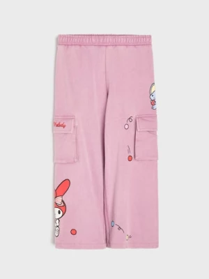 Obrázek produktu Sinsay - Tepláky cargo My Melody - růžová