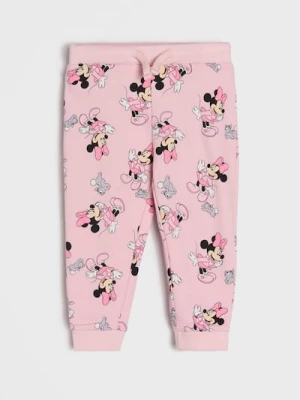 Obrázek produktu Sinsay - Tepláky jogger Minnie Mouse - růžová
