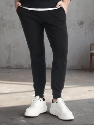 Obrázek produktu Sinsay - Tepláky slim jogger - černá