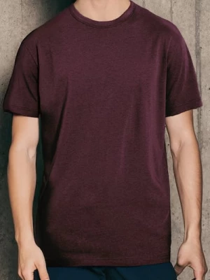 Obrázek produktu Sinsay - Tričko basic - burgundy