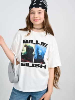 Obrázek produktu Sinsay - Tričko Billie Eilish - krémová