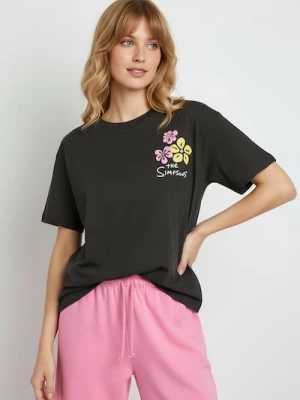Obrázek produktu Sinsay - Tričko loose fit The Simpsons - šedá