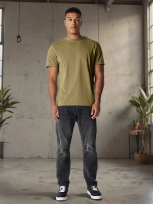 Obrázek produktu Sinsay - Tričko s krátkým rukávem - khaki