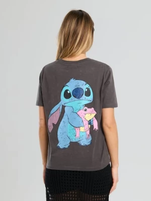 Obrázek produktu Sinsay - Tričko s potiskem na zádech Stitch - šedá