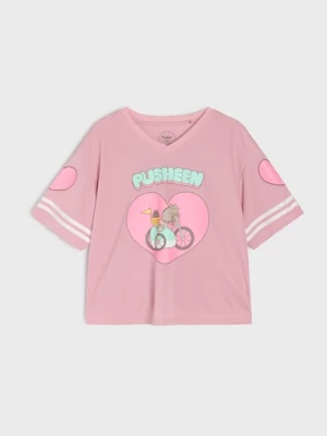 Obrázek produktu Sinsay - Tričko s potiskem Pusheen The Cat - růžová