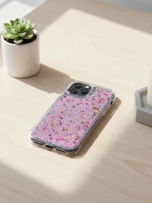 Obrázek produktu Sinsay - Třpytivé pouzdro na iPhone 13/14, 15 - vícebarevná