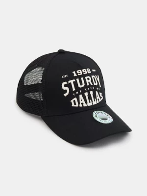 Obrázek produktu Sinsay - Trucker kšiltovka s potiskem - černá