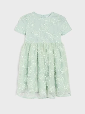 Obrázek produktu Sinsay - Tylové šaty babydoll - mentolová