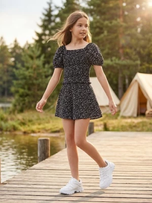 Obrázek produktu Sinsay - Viskózová souprava: halenka a šortky - černá