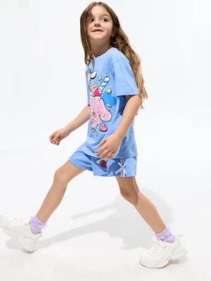 Obrázek produktu Sinsay - Volné šortky s potiskem Cinnamoroll - modrá