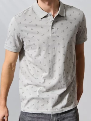 Obrázek produktu Sinsay - Vzorované polo - šedá
