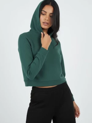 Obrázek produktu Sinsay - Základní hoodie - tmavě zelená