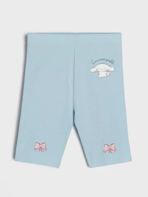 Obrázek produktu Sinsay - Žebrované legíny s potiskem Cinnamoroll - modrá