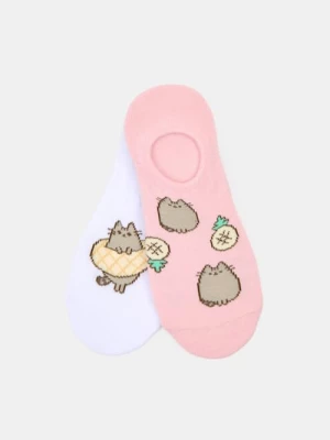 Obrázek produktu Sinsay - Žebrované ponožky 2 pack Pusheen the Cat - vícebarevná