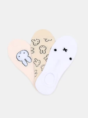 Obrázek produktu Sinsay - Žebrované ponožky 3 pack Miffy - vícebarevná