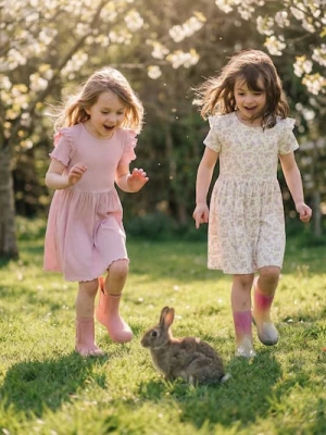Obrázek produktu Sinsay - Žebrované šaty s volány 2 pack - vícebarevná