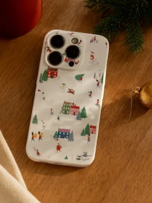 Obrázek produktu Sinsay - Zimní pouzdro na iPhone 13/14, 15, 15 Pro, 16 Pro - vícebarevná