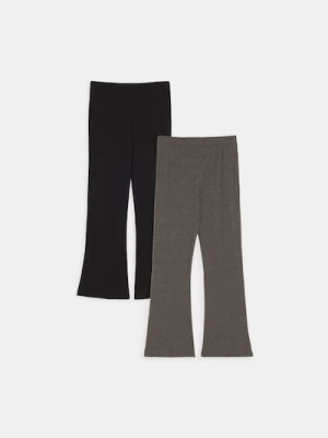 Obrázek produktu Sinsay - Zvonové kalhoty 2 pack - vícebarevná