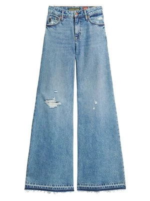 Obrázek produktu Široké džíny Superdry modrá