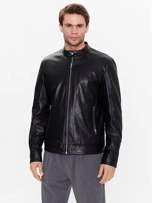 Obrázek produktu Sisley Bunda z imitace kůže 21DYSN01L Černá Regular Fit