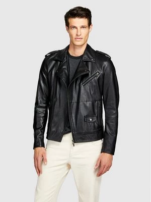 Obrázek produktu Sisley Bunda z imitace kůže 21DYSN02G Černá Regular Fit
