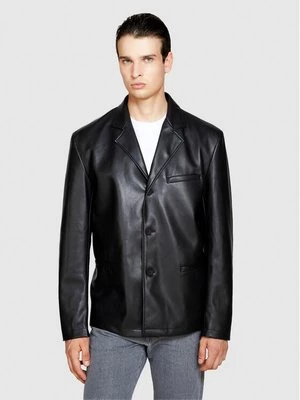 Obrázek produktu Sisley Bunda z imitace kůže 2NHCSW01D Černá Regular Fit
