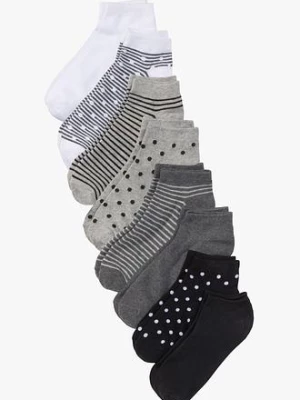 Obrázek produktu Skareptki do sneakersów (8 par) z bawełny organicznej bonprix