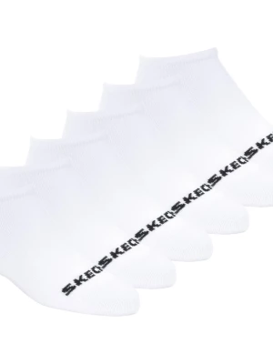 Obrázek produktu Skechers Chlapci Cotton No-Show ponožky - 6 Pack v Bílý, Velikost Malý