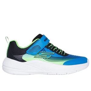 Obrázek produktu Skechers Chlapci Microspec Advance Shoes v Modrý/Limetková, Velikost 32, Pratelné v pračce