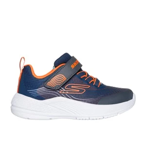 Obrázek produktu Skechers Chlapci Microspec Advance Shoes v Tmave Modrá/Oranzový, Pratelné v pračce