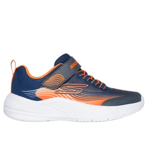 Obrázek produktu Skechers Chlapci Microspec Advance Shoes v Tmave Modrá/Oranzový, Pratelné v pračce